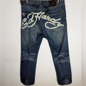 Wrangler Men's Dark Blue Relaxed Jeans